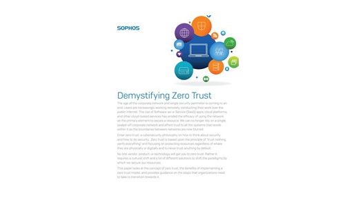 Demystifying Zero Trust